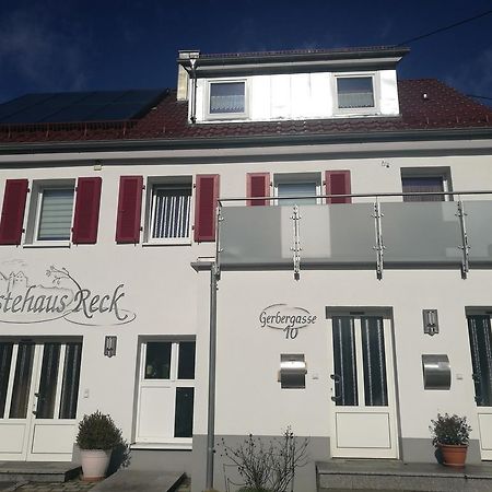Pension Und Restaurant Reck Aulendorf Exteriör bild