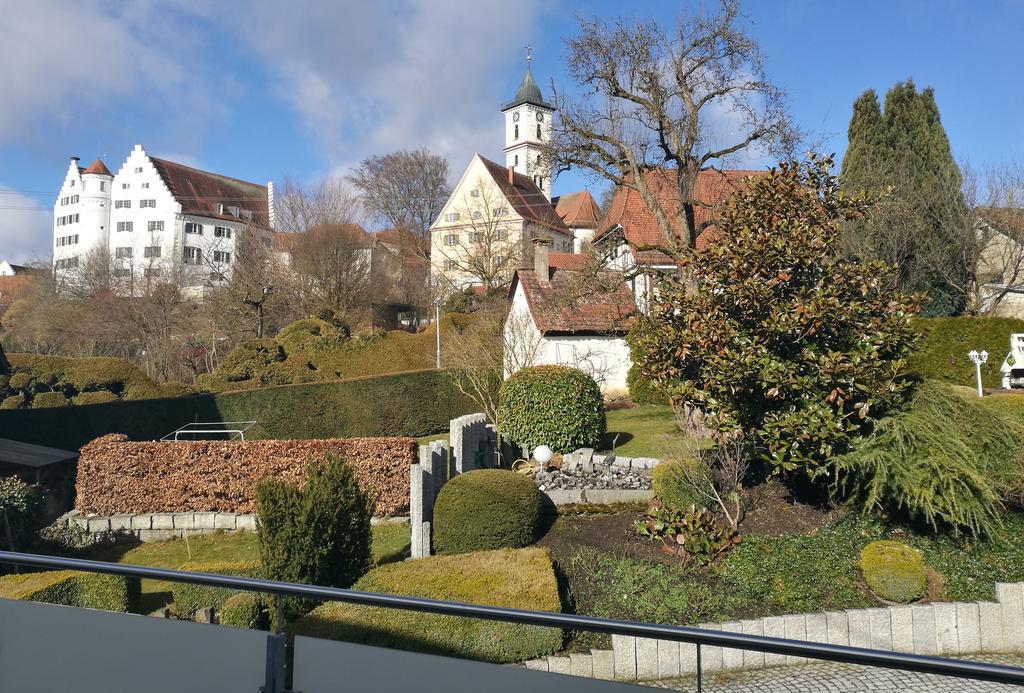 Pension Und Restaurant Reck Aulendorf Exteriör bild
